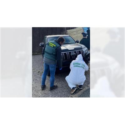 Localizado en Georgia un vehículo de alta gama robado en la puerta de un domicilio de Gorraiz