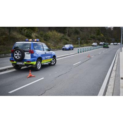Asiron cortará la cuesta de Beloso para analizar las grandes grietas aparecidas tras talar más de 100 árboles