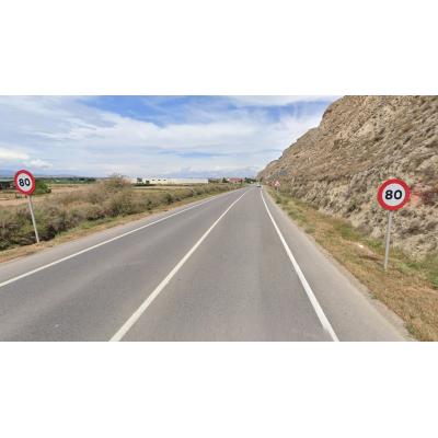 Aumenta la vigilancia policial para reducir la velocidad en una carretera navarra