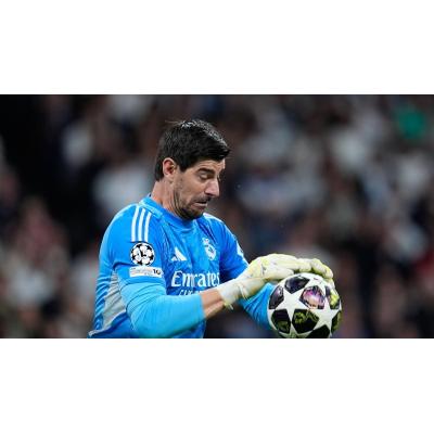 Courtois, mes y medio de baja por una lesión muscular