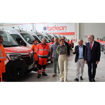 El informe de Comptos suprimió la crítica a Salud por la creación de Bidean, la empresa pública de ambulancias