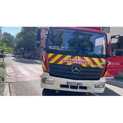 Controlado un incendio de vegetación en una zona de difícil acceso en Baztan