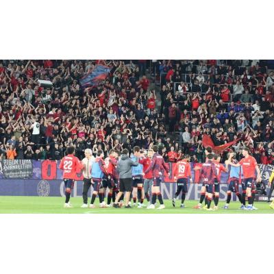 FOTOS | Mejores imágenes del partido entre Osasuna y Girona en El Sadar