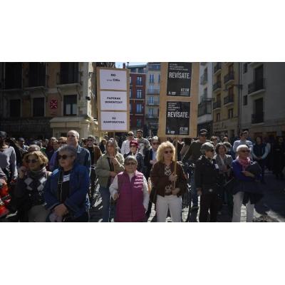 Manifestación contra el racismo en Pamplona (sábado 21 de marzo de 2026)
