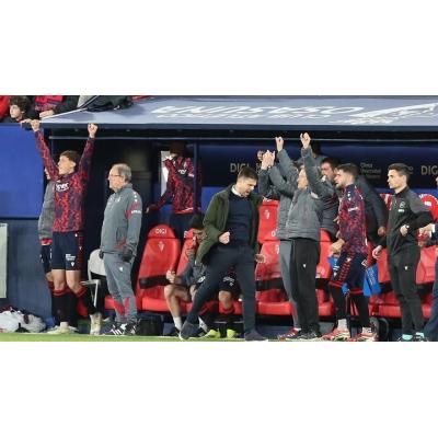 Osasuna se sitúa a cuatro puntos de la sexta plaza