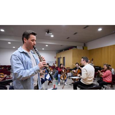 El clarinetista Álvaro Iborra, ante su actuación en el Festival de Música Sacra: "El 'Concierto para clarinete' de Molter me ha acompañado muchas veces"