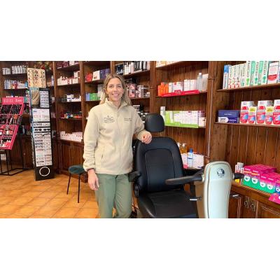 Farmacia y ahora también ortopedia, el nuevo proyecto de Oihane en un pueblo de Navarra