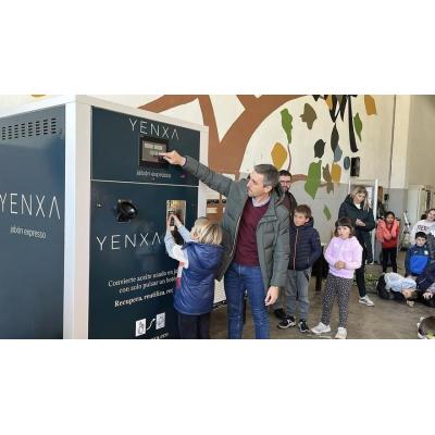 Arguedas estrena una máquina que convierte el aceite usado en jabón para la lavadora