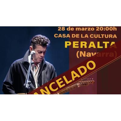 Santiago Auserón cancela su concierto del 28 de marzo en Peralta