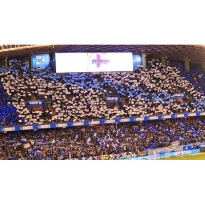 Vinculan a tres Riazor Blues con amenazas a un varón el día del partido contra el Atlético de Madrid