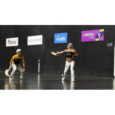 En imágenes: Final del Master Series de Durango de cesta entre Aritz Erkiaga-Atain y Urreisti-Lekerika.