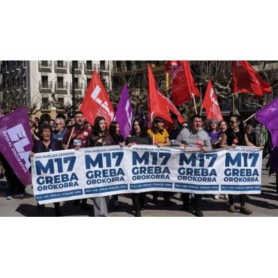 La respuesta de UGT y CCOO a la huelga del 17M por un SMI propio en Navarra