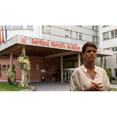 Chivite presume de un 'sobresaliente' en la sanidad navarra tras una encuesta que oculta las listas de espera