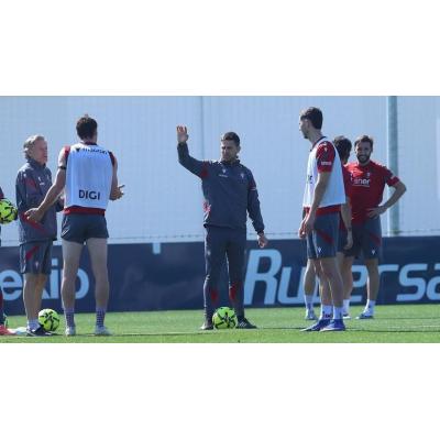 Osasuna vuelve al trabajo sin Moro