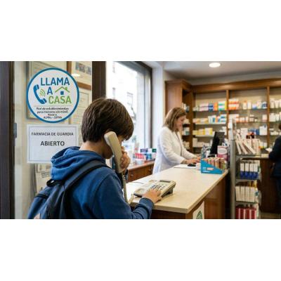 Llamar a casa desde la farmacia: los niños navarros ya pueden hacerlo