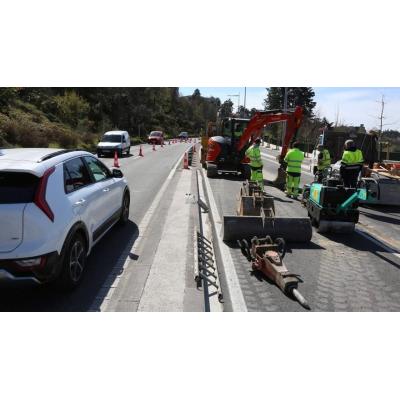 Las grietas de la cuesta de Beloso no se deben al carril bici: "No hay un problema de estabilidad"
