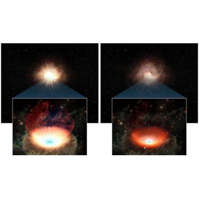 Descubren un agujero negro supermasivo a 10.000 millones de años luz que pierde brillo de forma muy rápida