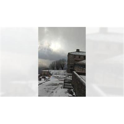 Vídeo con nieve en el santuario de Aralar