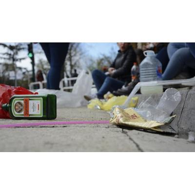 Tudela: abandono y botellón
