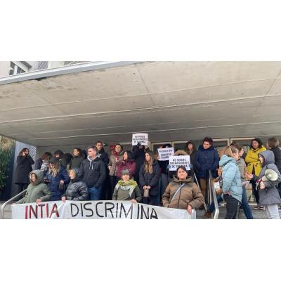 El personal subrogado en INTIA reclama igualdad en las condiciones laborales