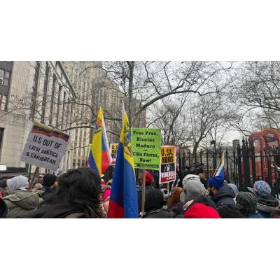 Maduro comparece de nuevo ante un tribunal de Nueva York en plena batalla legal por los fondos para su defensa