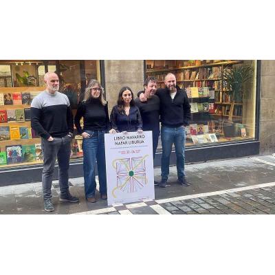 El cartel de una joven de Zizur Mayor pone imagen a los 10 años de la feria del libro navarro