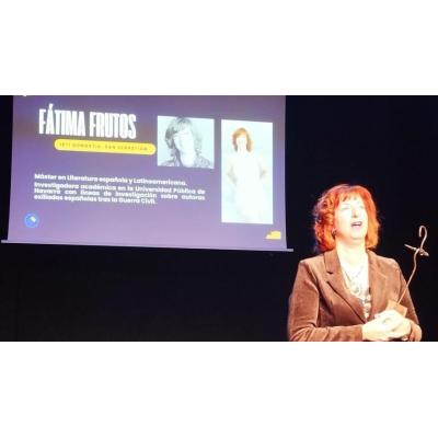 Fátima Frutos gana un premio nacional de textos dramáticos