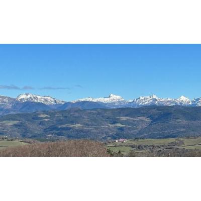 Aviso amarillo por nieve en el Pirineo navarro