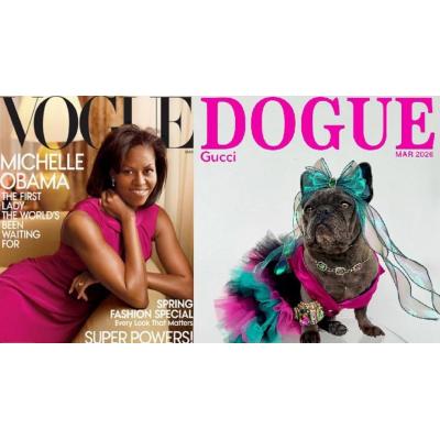 La modesta revista de perros 'Dogue' es demandada por 'Vogue' por infracción de marca