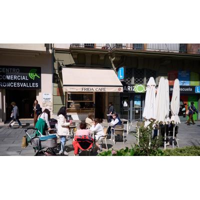 La hostelería ocupa el 10% de los locales del Ensanche