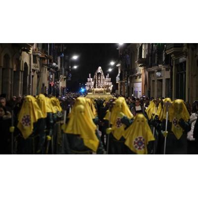 Emocionante traslado de La Dolorosa