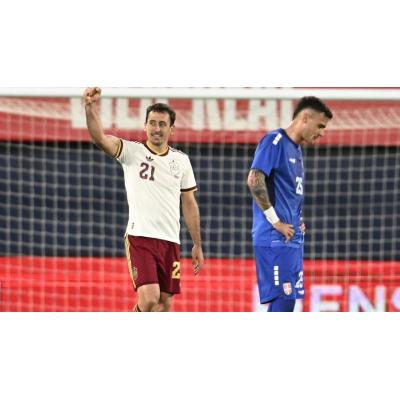 La selección española vence el amistoso contra Serbia por 3-0
