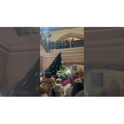 Vídeo: Traslado de La Dolorosa desde San Miguel a San Juan en Estella