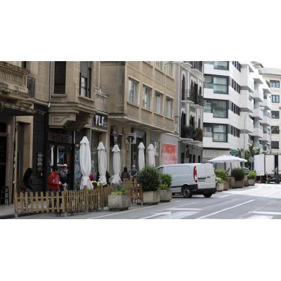 Nefasta actuación urbanística en la calle Amaya