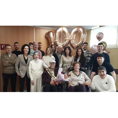Los 100 años de Pascual Agarraberes en Burlada