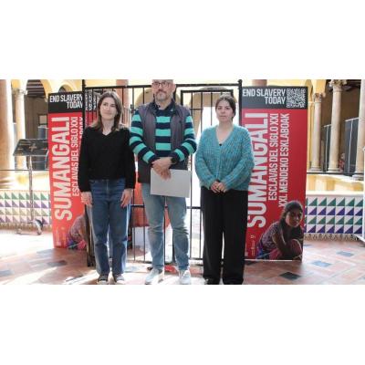 Exposición sobre la esclavitud en el siglo XXI en la Uned de Tudela