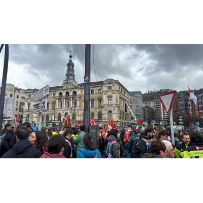 Giro aparta Bilbon Korrikaren amaieran