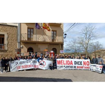 Vecinos de Murillo El Cuende se alzan contra las macroplantas de biogás