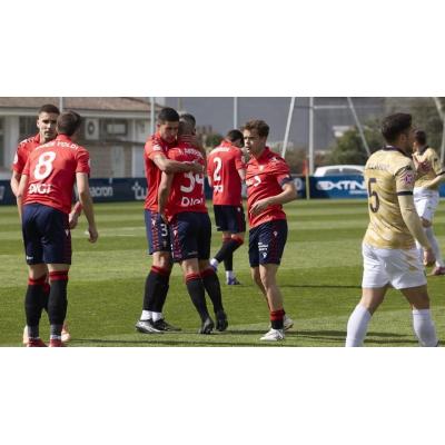 Osasuna Promesas vence al Guadalajara en un duelo frenético (4-3)