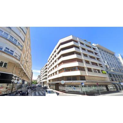 Extinguido el incendio en una vivienda en una céntrica calle de Pamplona