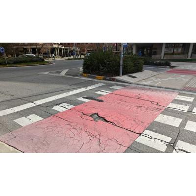 El martes 7 de abril comenzarán las labores de asfaltado en una de las principales calles de Iturrama