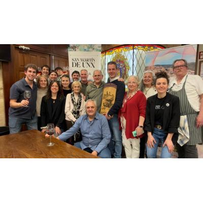 San Martín de Unx y Guipúzcoa estrechan su vínculo
