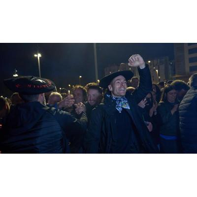 Chupinazo en el Arena: así fue el inicio de fiesta de Laso y Albisu aclamados por su gente