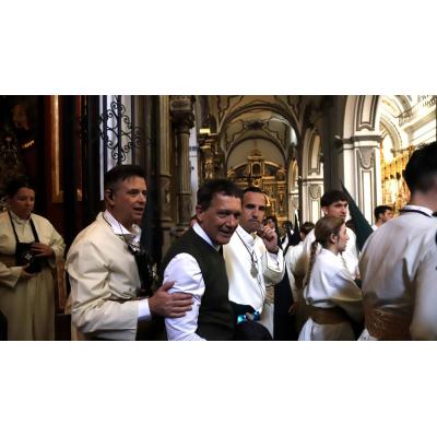Antonio Banderas: "La Semana Santa me une a mi tierra, a mis raíces, a mi identidad"