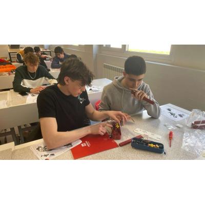 Salesianos Pamplona se transforma durante una semana en un aula europea con alumnos de Malta, Francia y Letonia