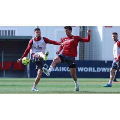 Fotos del entrenamiento de Osasuna de este 31 de marzo