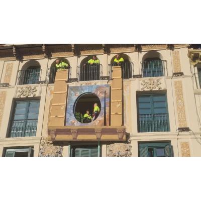 Tudela se prepara para la Bajada del Ángel