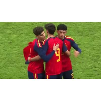 Vídeo con el gol del osasunista Asier Bonel con España Sub-18