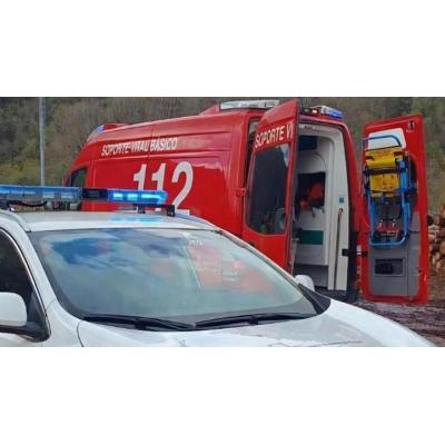 Herido un hombre de 58 años tras una caída de camión en un accidente laboral en Arano