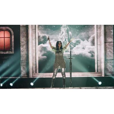 El alcalde de Tudela corrige a Laura Pausini tras felicitar a sus “amados vascos” en el concierto de Pamplona